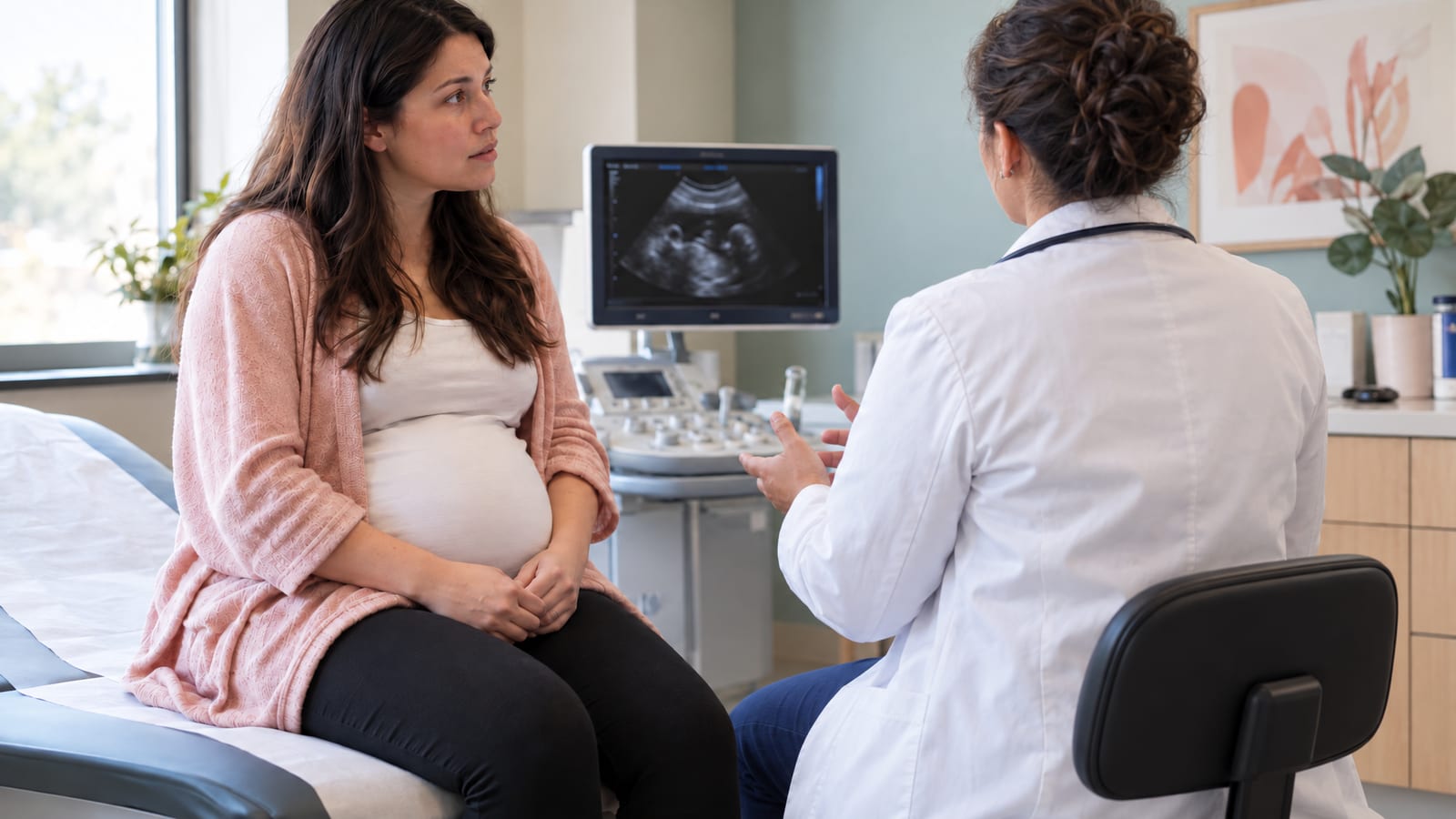 Amniotic Fluid Volume Complication Consultation — infographic