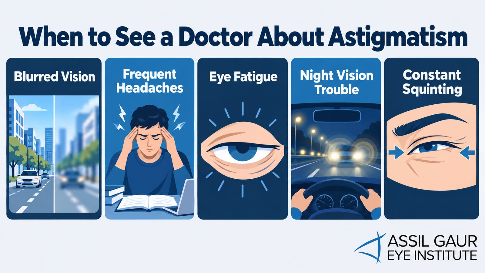 Astigmatism — infographic