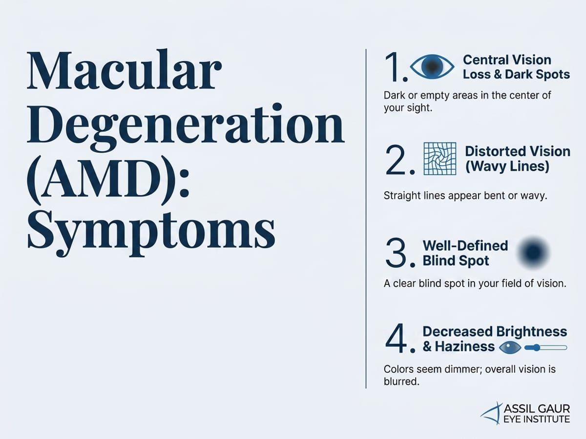 Macular Degeneration (AMD) — infographic