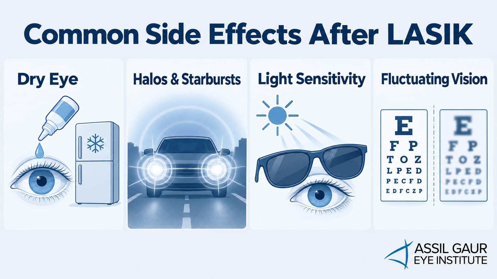 LASIK Surgery Recovery — infographic